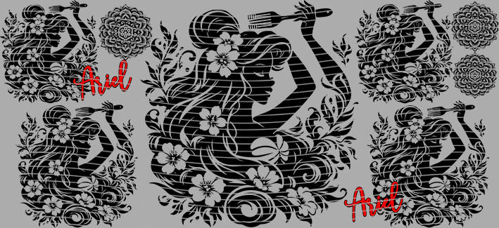 16oz Disney style-D-1267